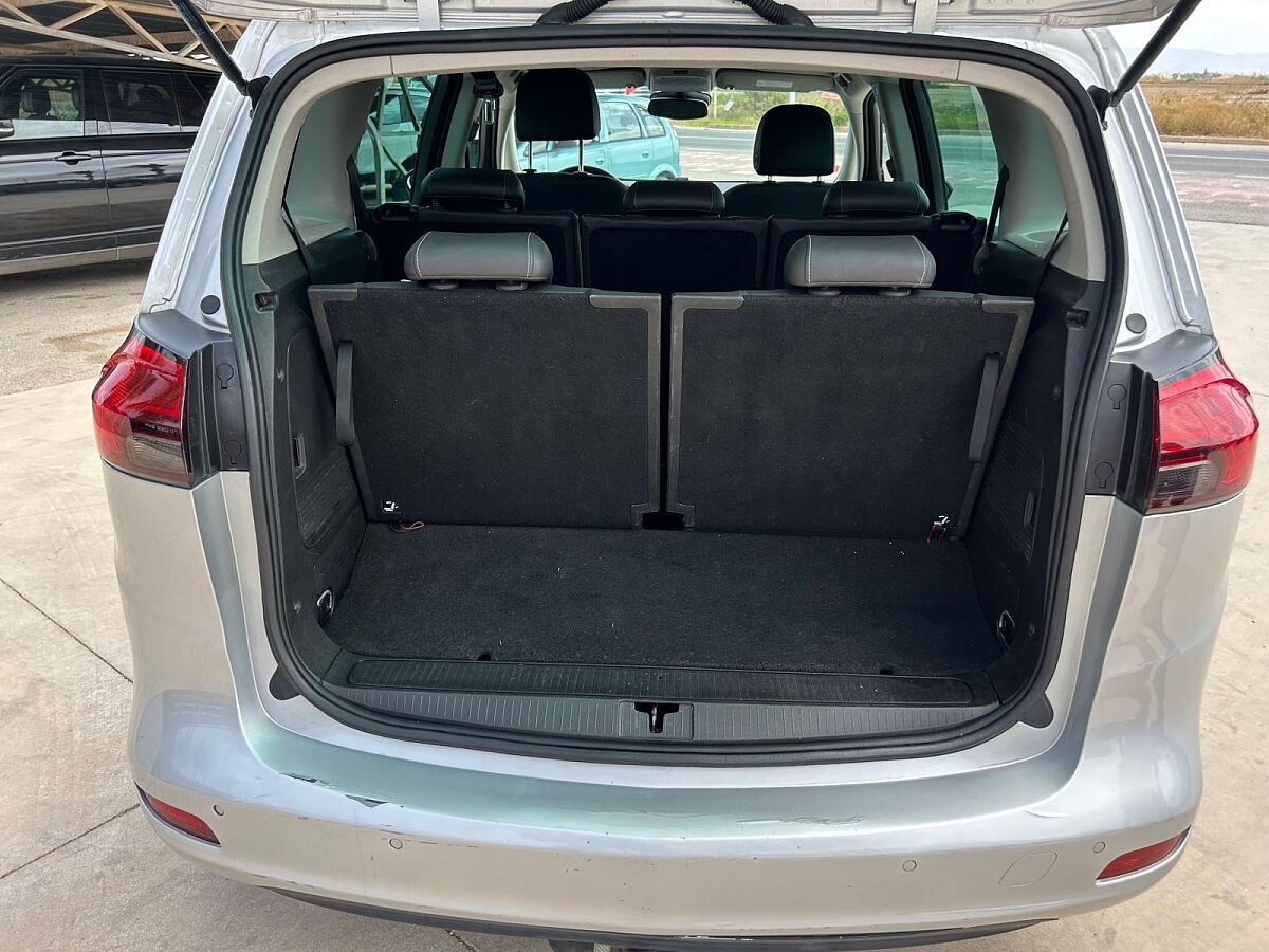 OPEL ZAFIRA TOURER 1.4 AUTO SPANISH LHD IN SPAIN 96000 MILES 7 SEATS SUPERB 2017